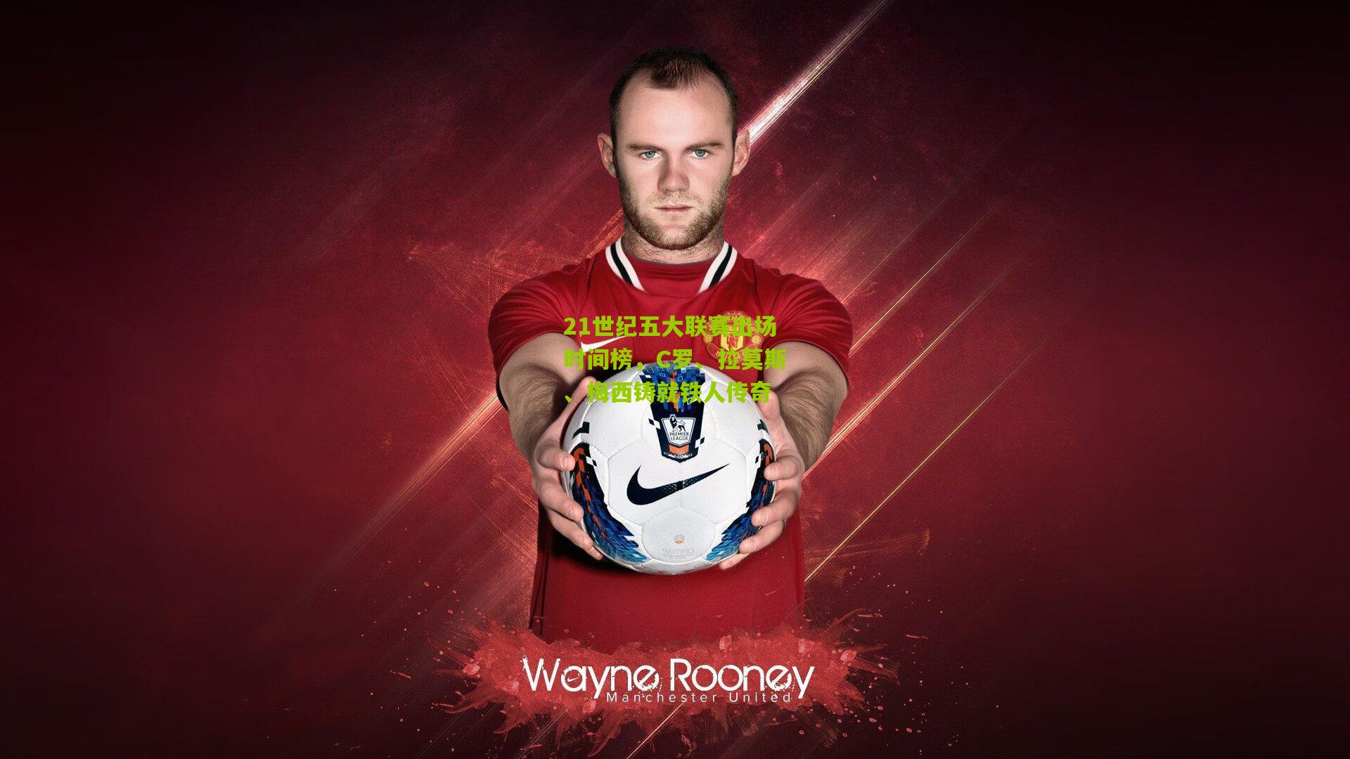 21世纪五大联赛出场时间榜,C罗、拉莫斯、梅西铸就铁人传奇